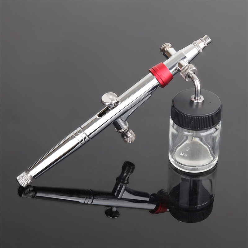 Airbrush Kit With Mini Compressor - Caneta Aerógrafo Rotativa de Alta Capacidade