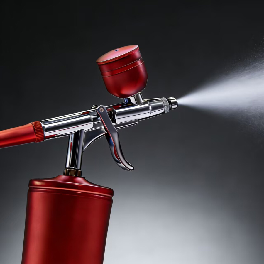 Aerógrafo portátil recarregáve - Airbrush Kit With Mini Compressor avaliação e preço
