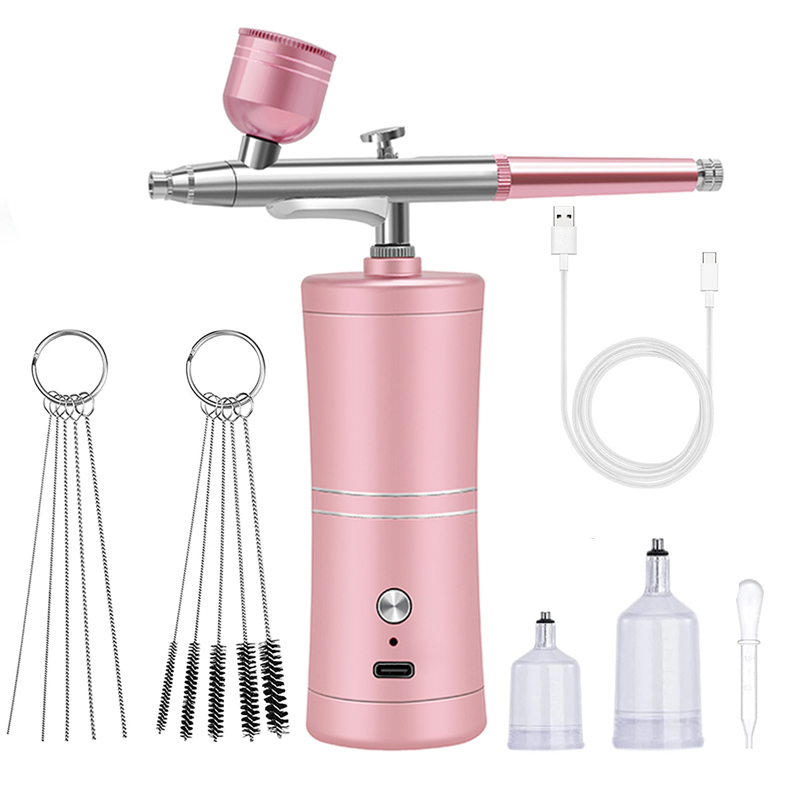 Aerógrafo para unhas arte pint - Airbrush Kit With Mini Compressor avaliação e preço