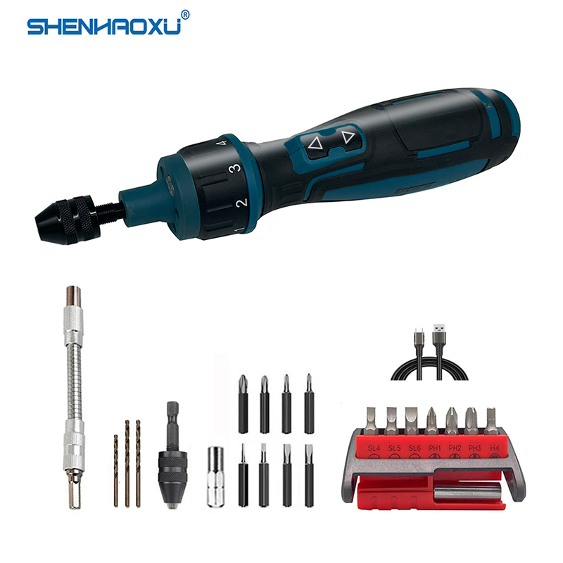 Chave De Fenda Elétrica Sem Fi - Electric Screwdriver Rechargeable Usb avaliação e preço