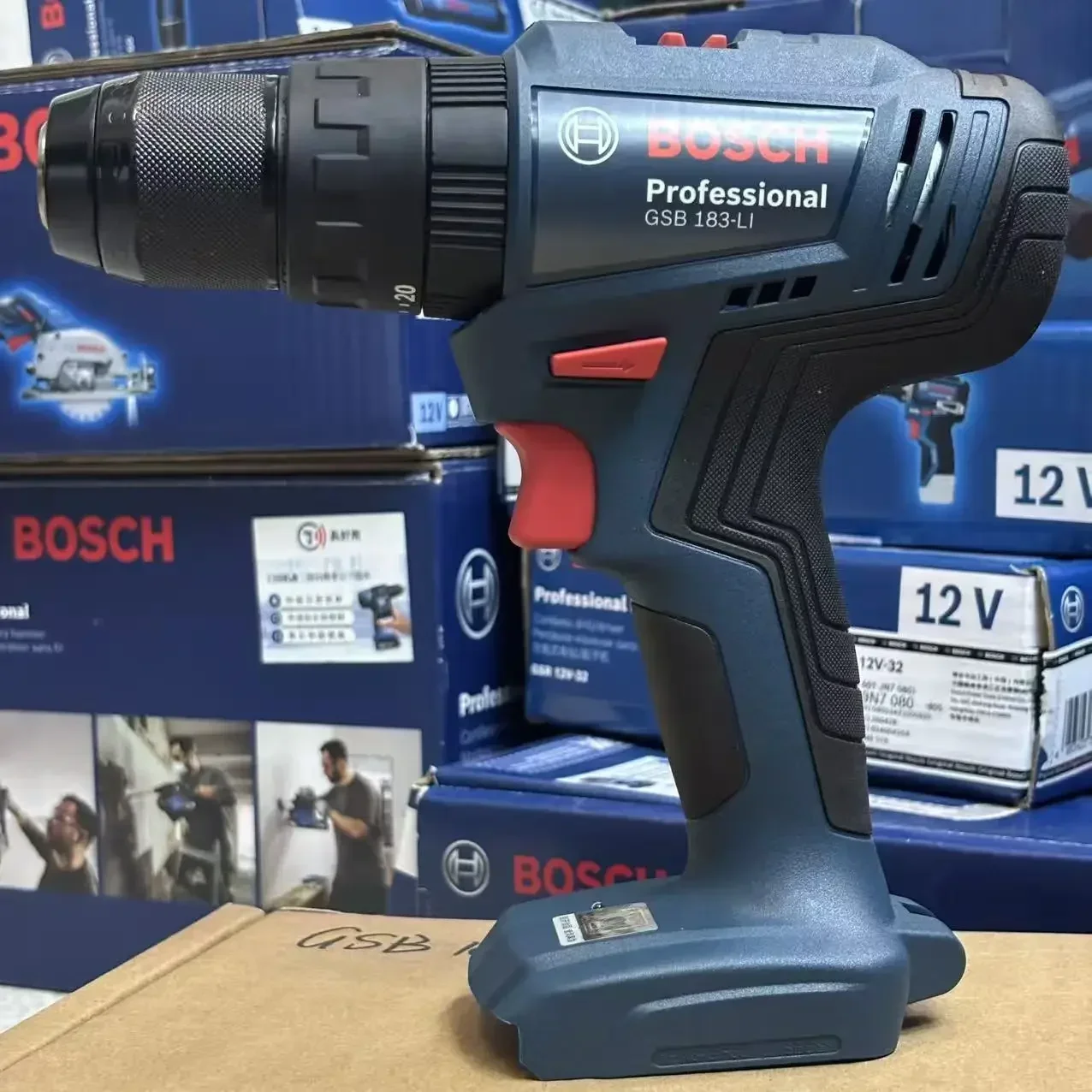 Furadeira de Impacto Bosch GSB - Brushless Cordless Electric Drill 18V avaliação e preço