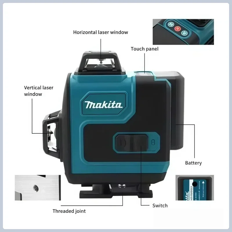 Bateria Makita 40V 5.0Ah Max,  - Laser Level 16 Lines 4D Green avaliação e preço